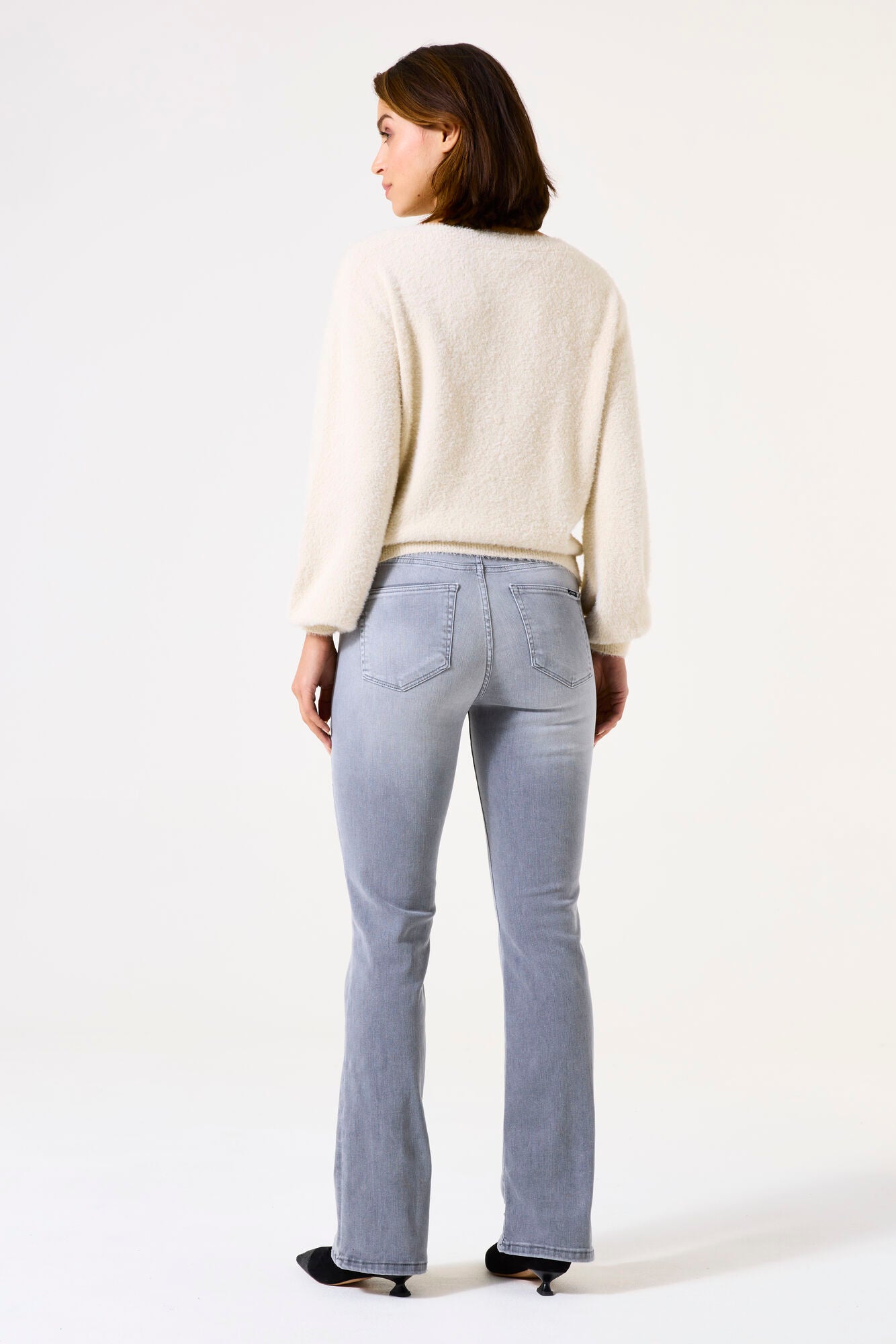 CELIA SUPERSLIM FIT FLARED LEG JEANS GARCIA