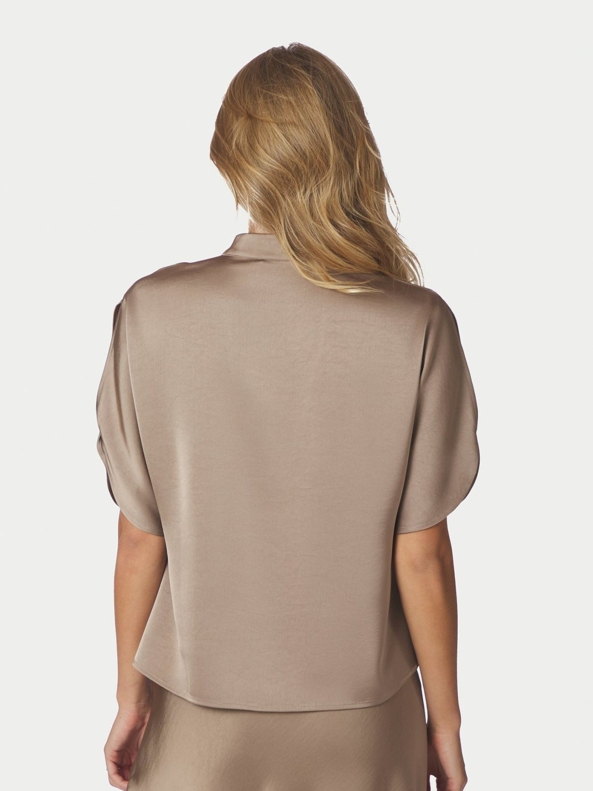 ANELLE HEAVY SATEEN BLUSE NN
