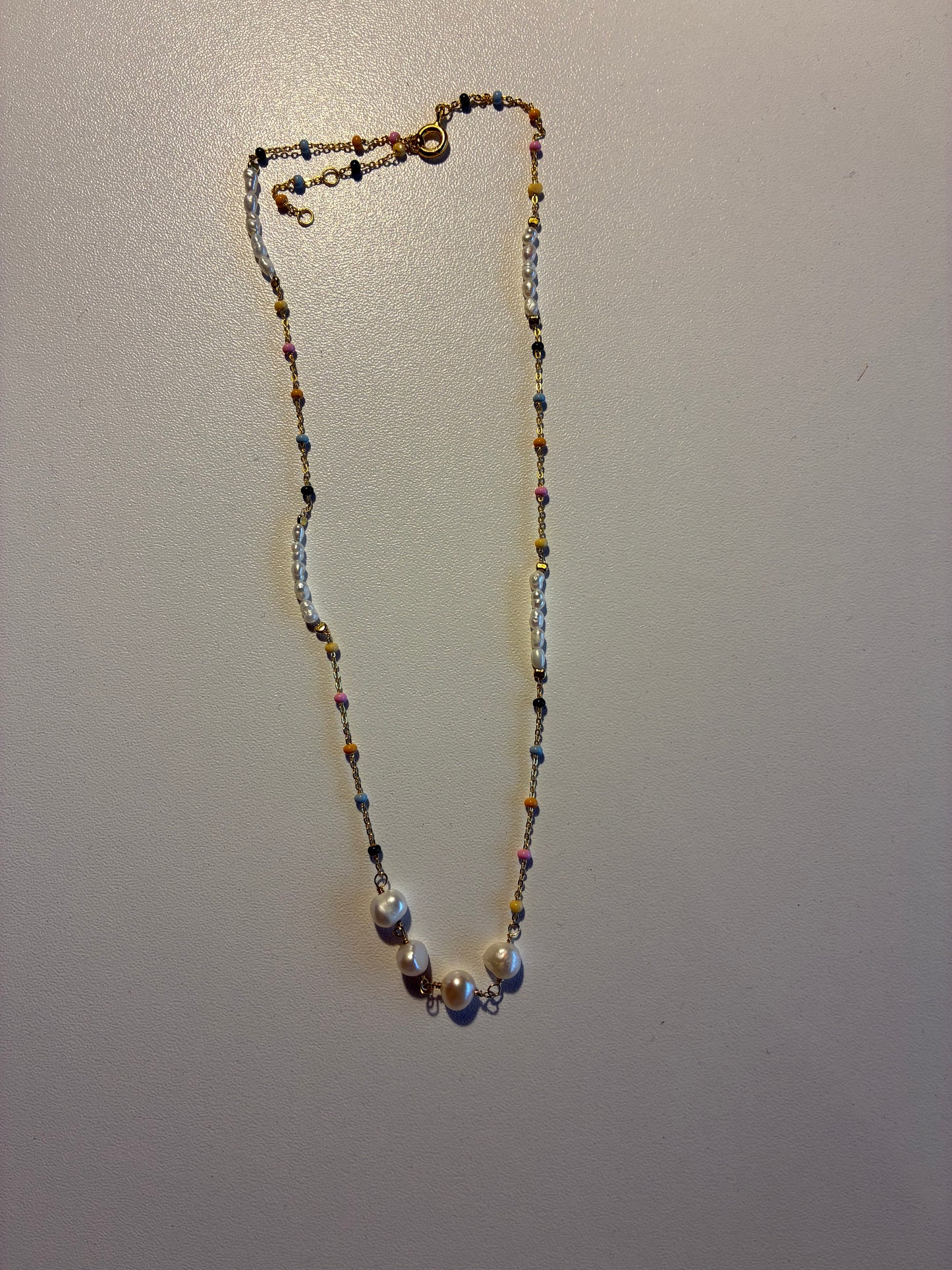 Enamel halskæde