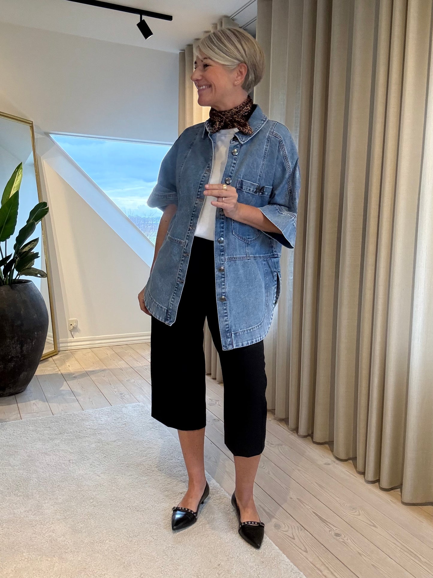 ZOEY SILK TØRKLÆDE SNEAKY FOX