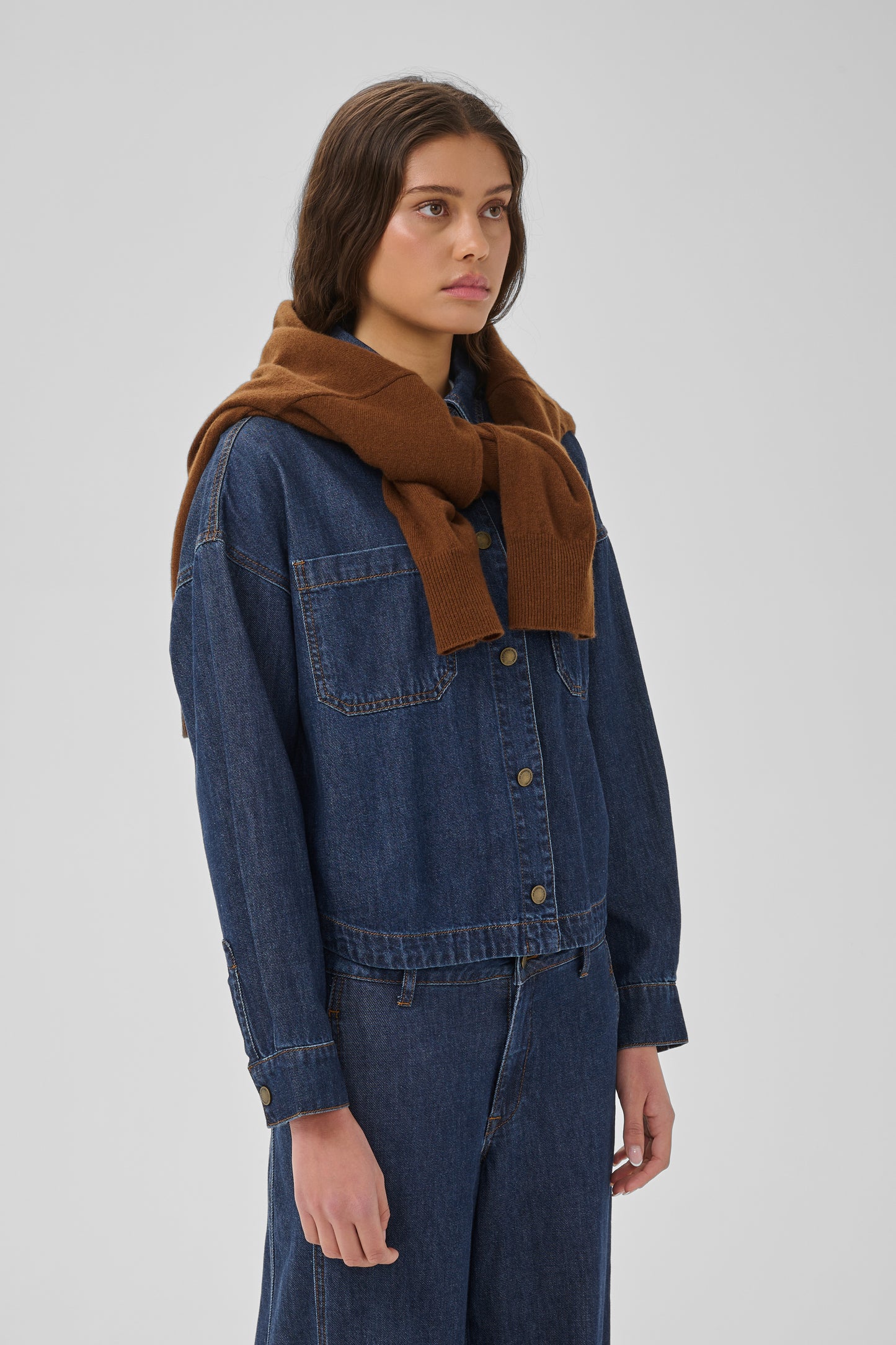 SOLIA DENIM SKJORTE MEW (191)