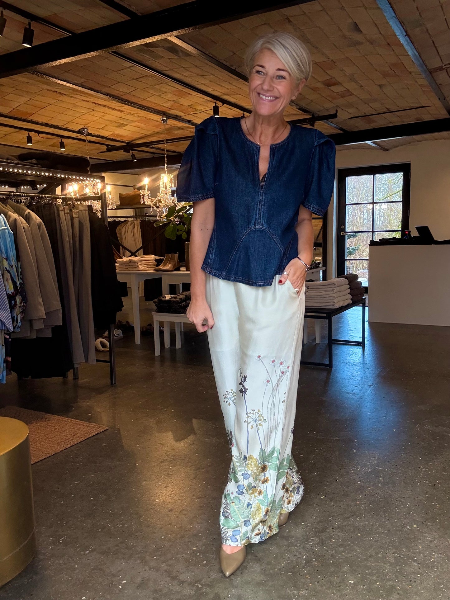 BAYNOR DENIM BLUSE MUNTHE