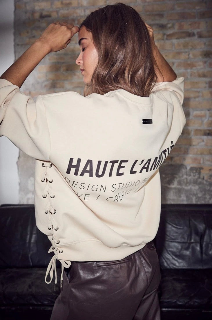 NEW STUDIO TIE SWEATSHIRT HL (106)