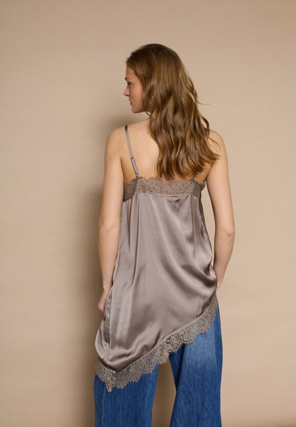 LOVE1472 SATIN TOP L&D
