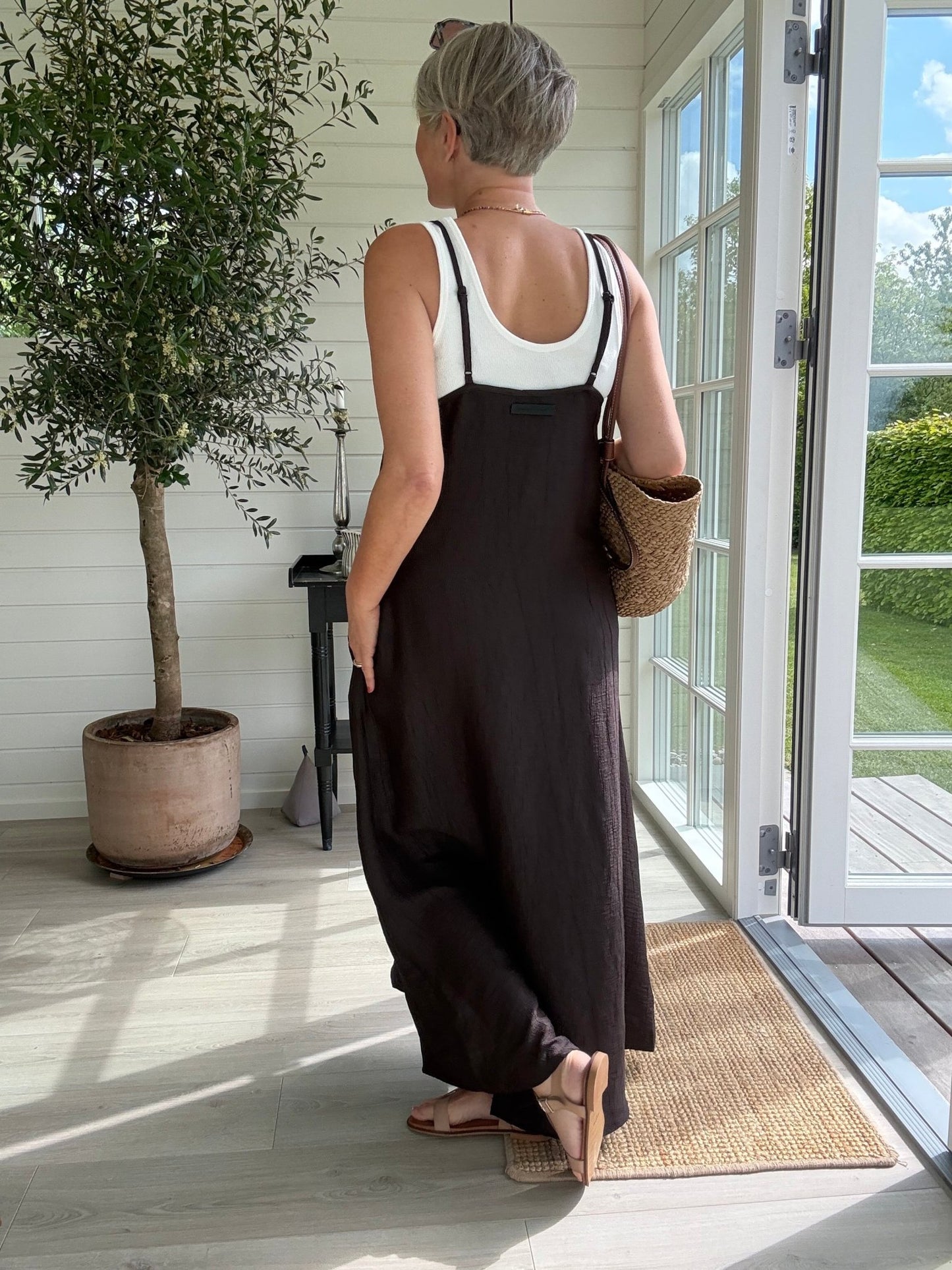 CORSICA PLEAT STRAP DRESS - LifeStyle Hedensted