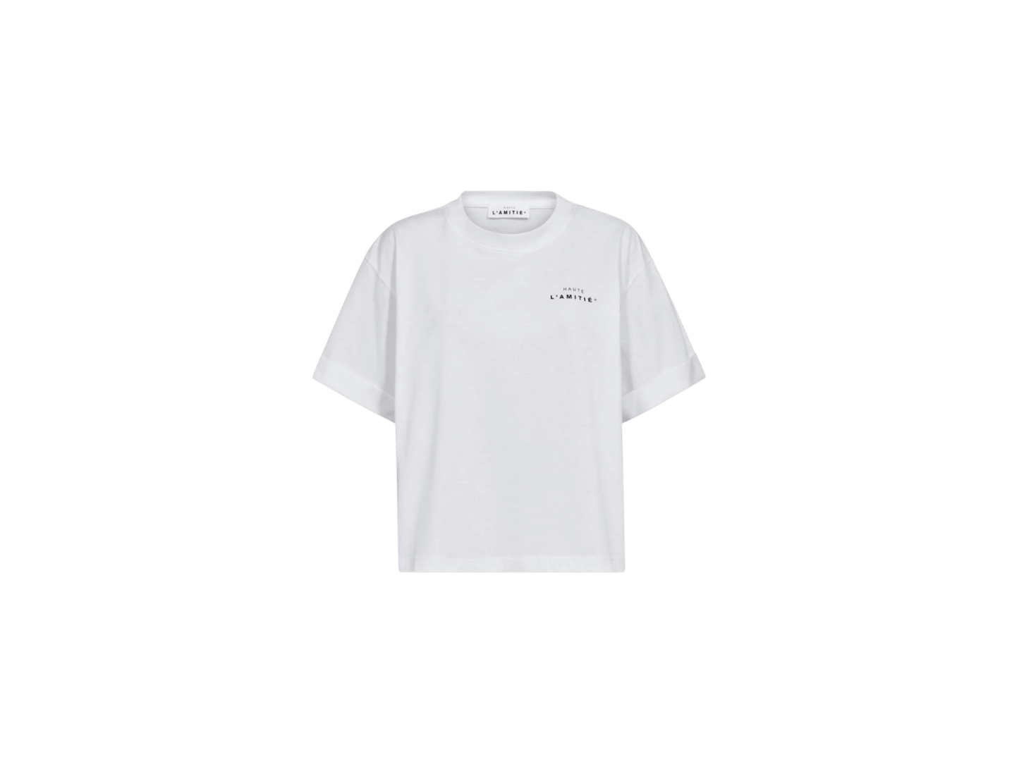 CREW NECK CROP TOP HL - LifeStyle Hedensted