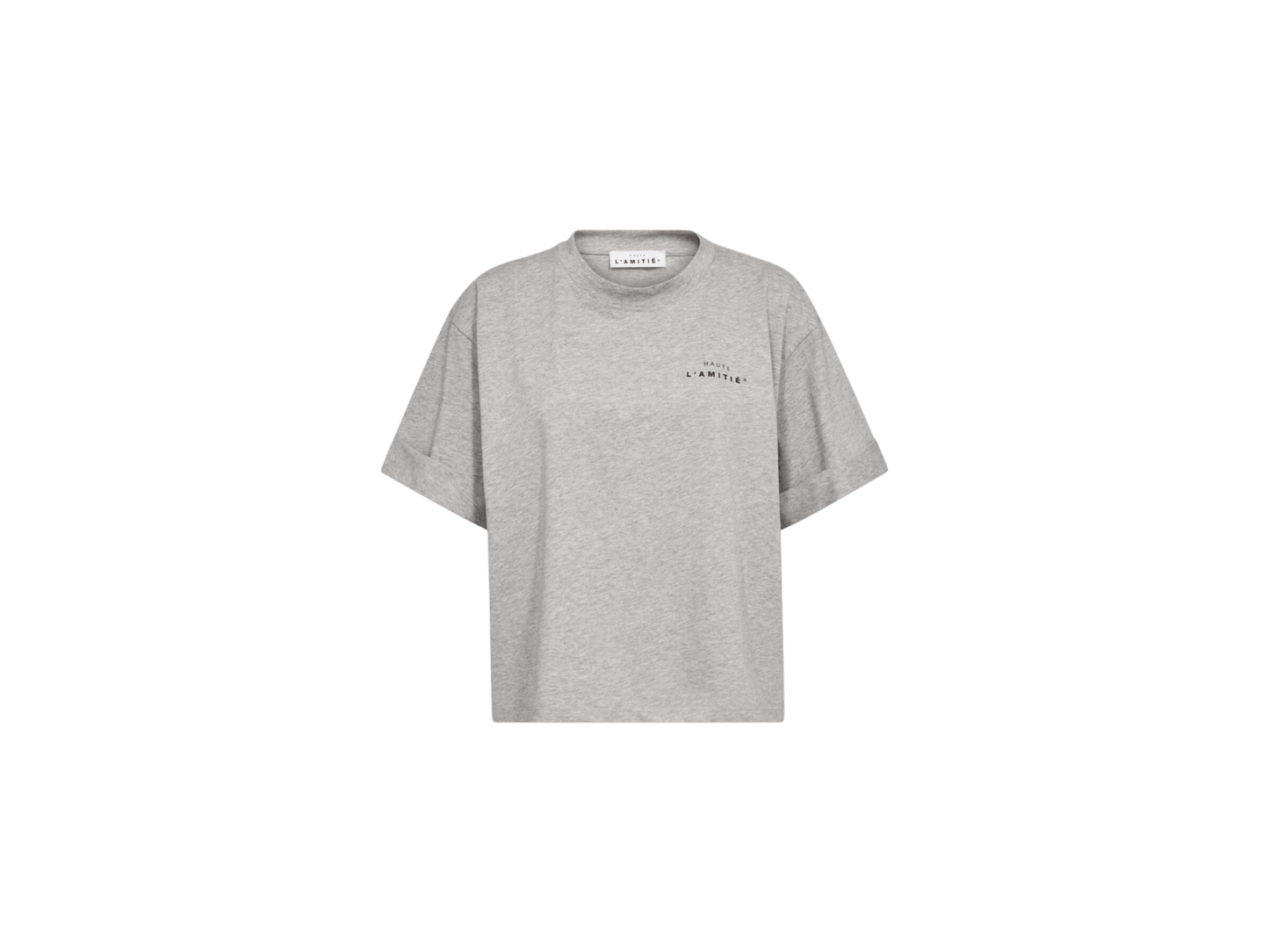 CREW NECK CROP TOP HL - LifeStyle Hedensted