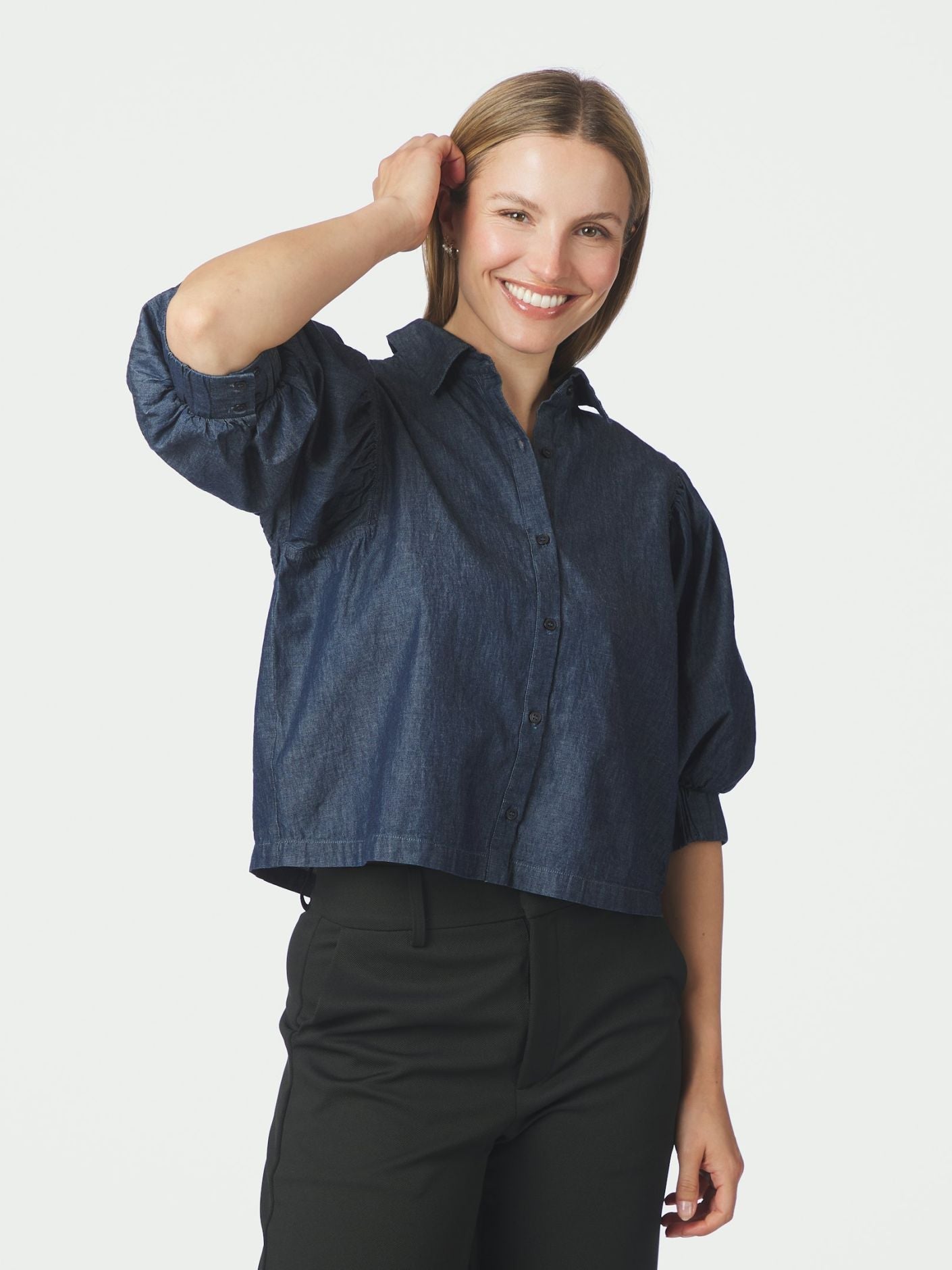 ETTA DENIM SKJORTE - LifeStyle Hedensted