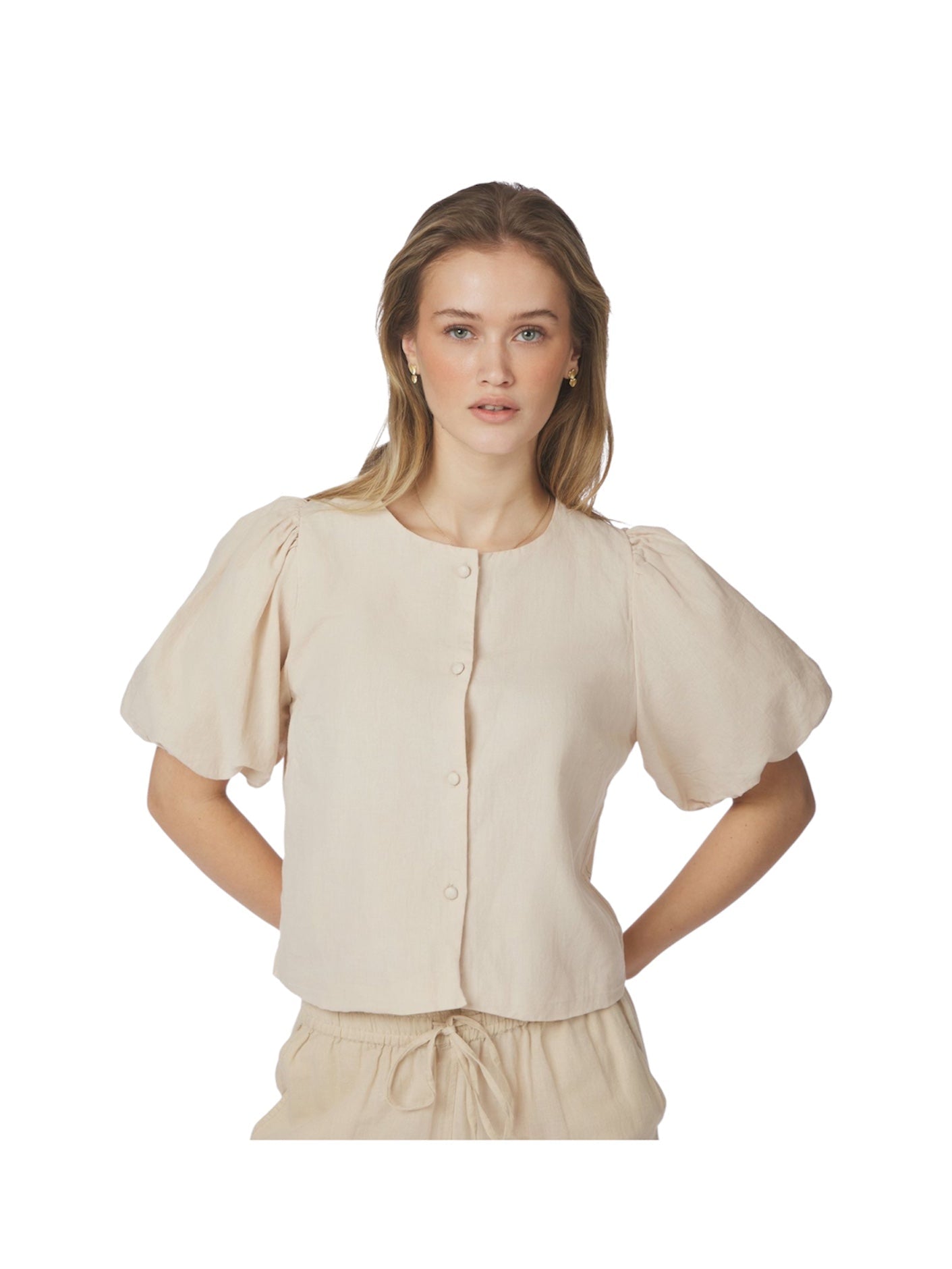 MOISA LINEN BLUSE NN - LifeStyle Hedensted
