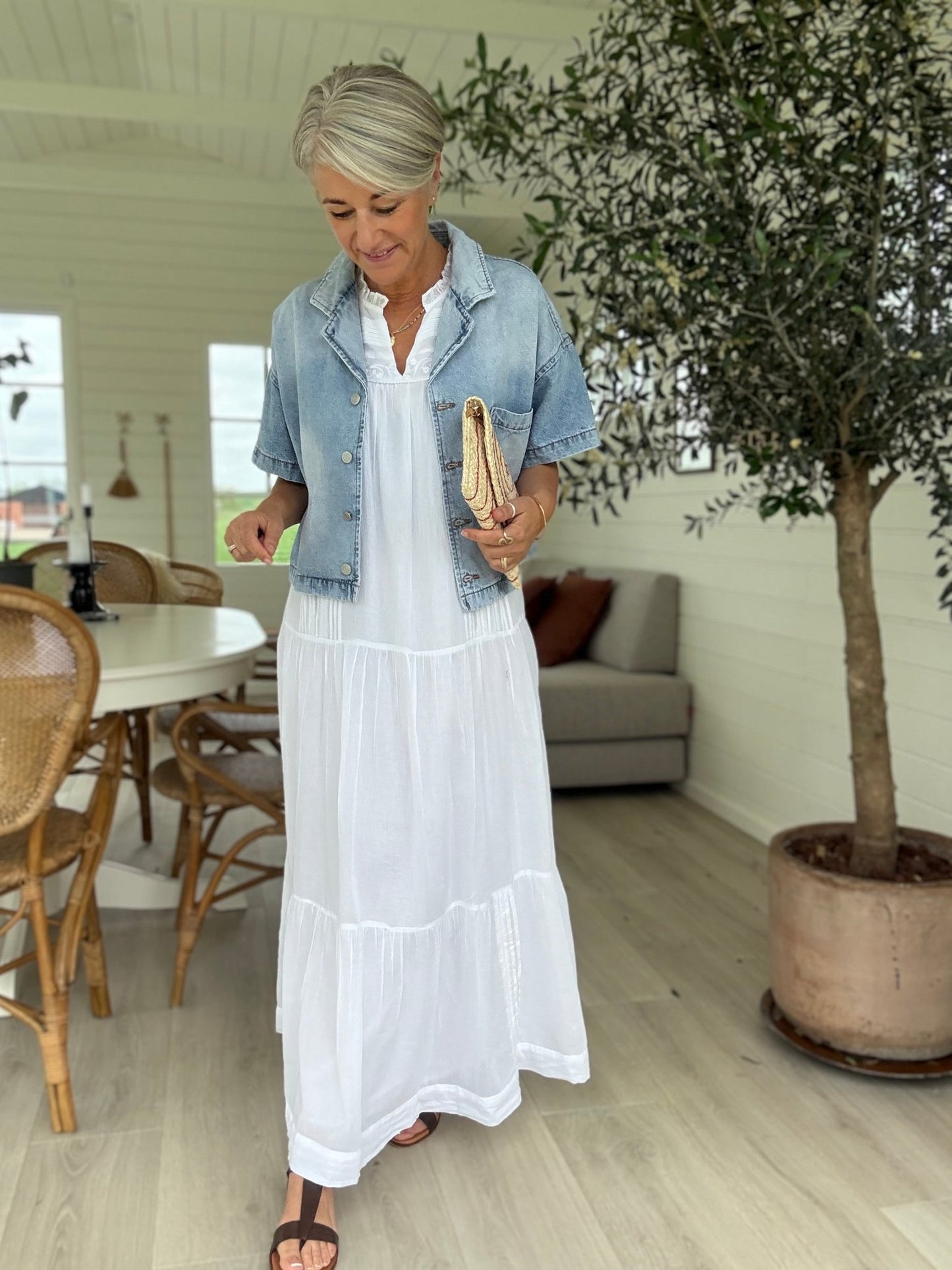 VEANA S VOILE MAXI KJOLE NN - LifeStyle Hedensted