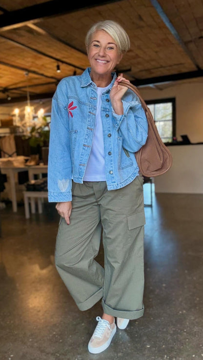 BAUVE DENIM JAKKE ICHI