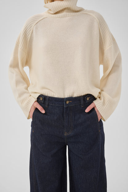EVERETT 190 WIDE JEANS MEW