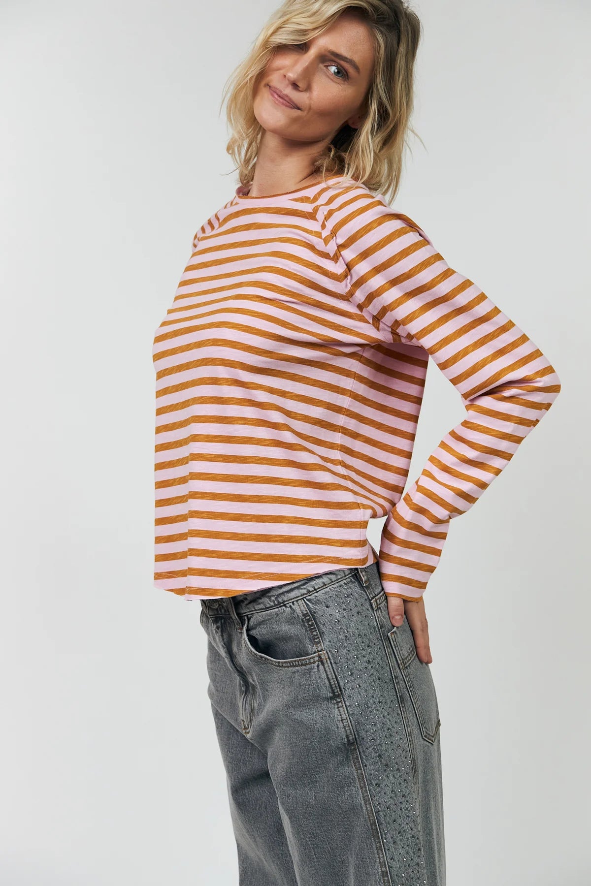 LIVA LANGÆRMERT T-SHIRT LL