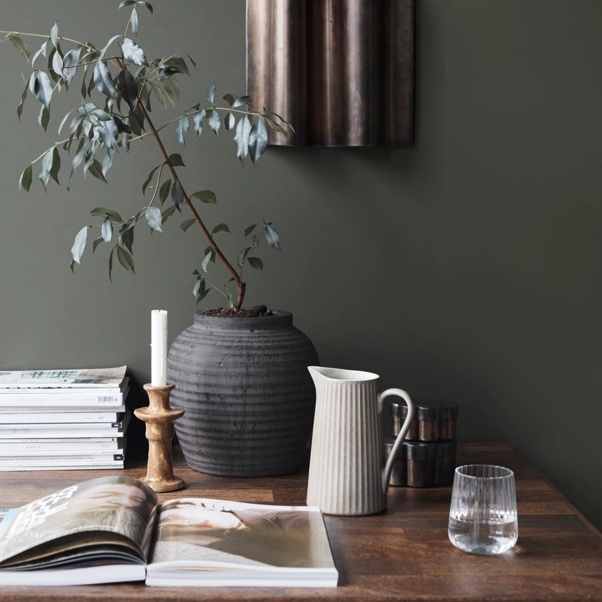 URTEPOTTE HAFA GRÅ/BRUN HD