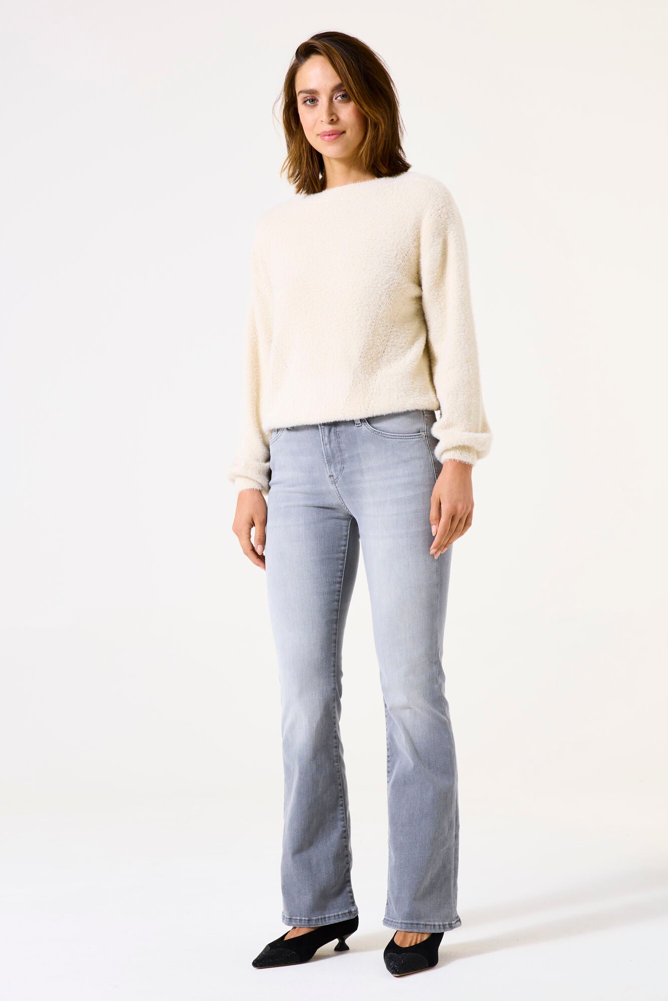 CELIA SUPERSLIM FIT FLARED LEG JEANS GARCIA