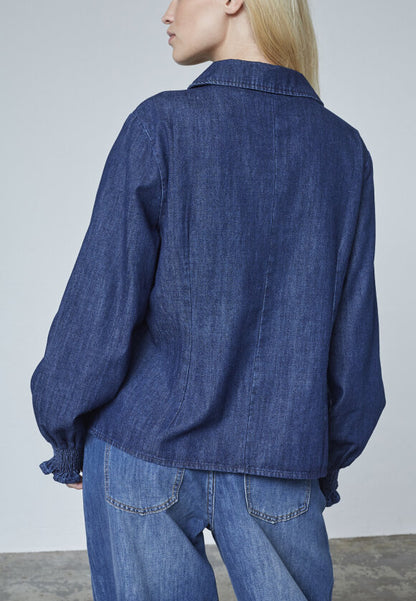 LOVE1391 DENIM SKJORTE L&D