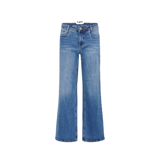 LOUIS 139 HIGH WIDE JEANS MEW