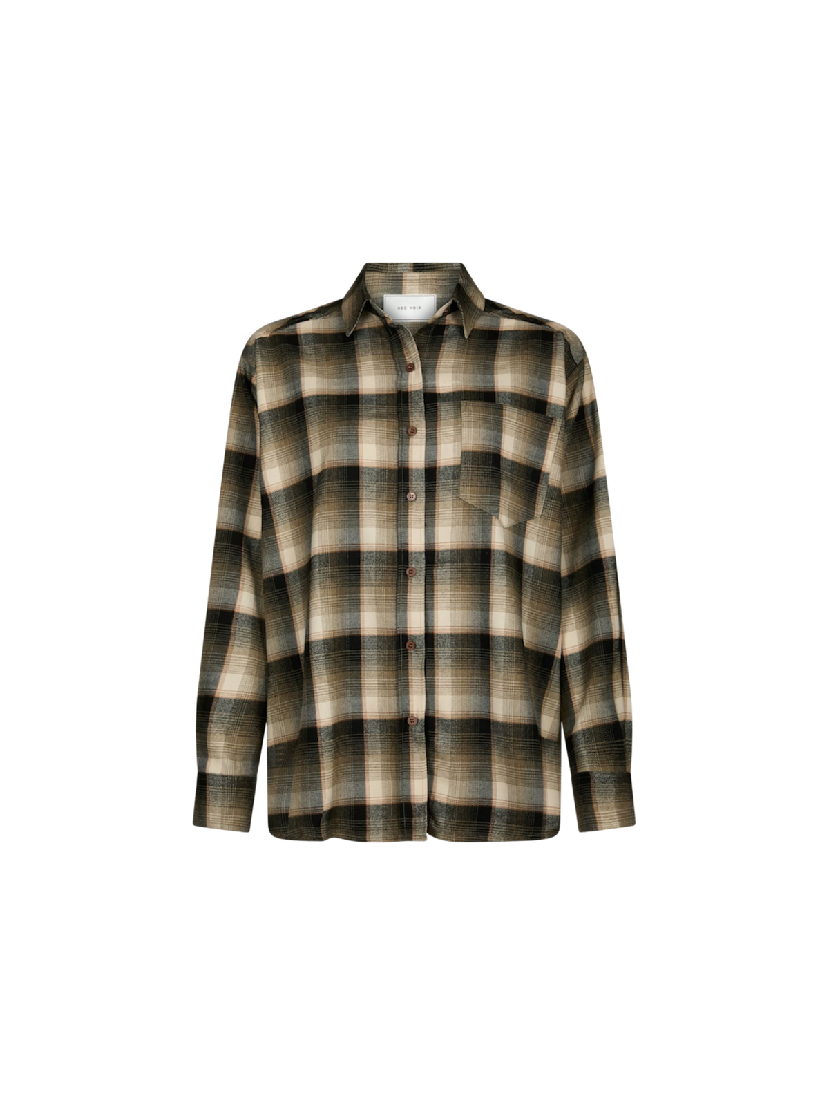 DALMA FLANNEL CHECK SKJORTE NN
