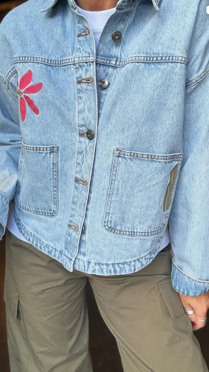 BAUVE DENIM JAKKE ICHI