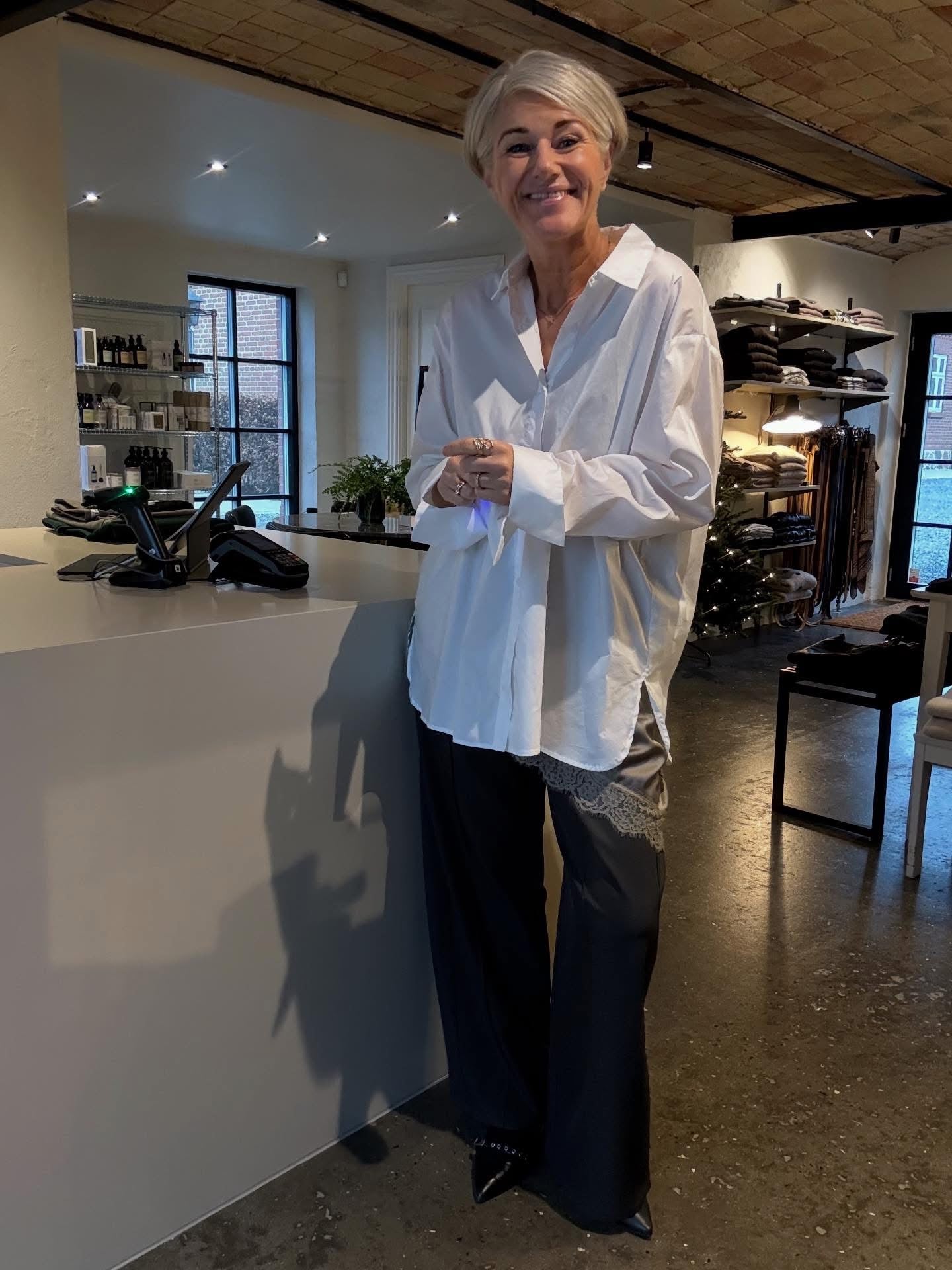 DITA POPLIN SKJORTE NN