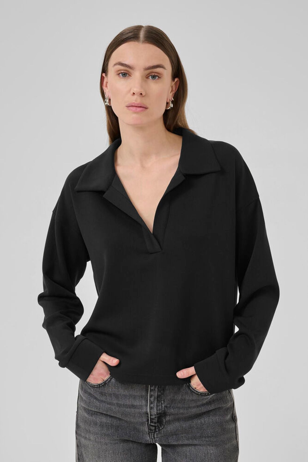 HELLE POLO BLUSE MEW