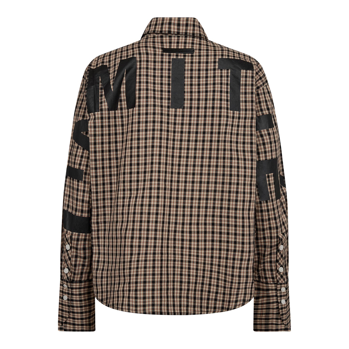 MAXI LOGO DESSERT CHECK SHIRT HL (100)