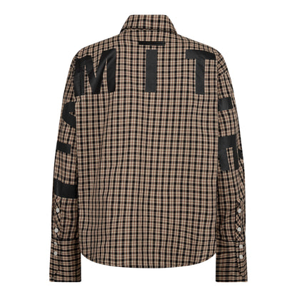 MAXI LOGO DESSERT CHECK SHIRT HL (100)