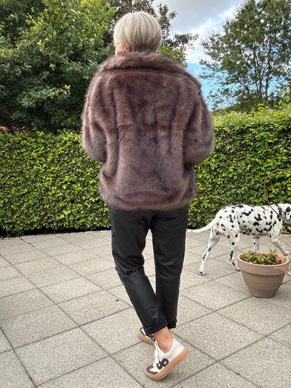 STEPHANIE FAUX FUR JAKKE NN