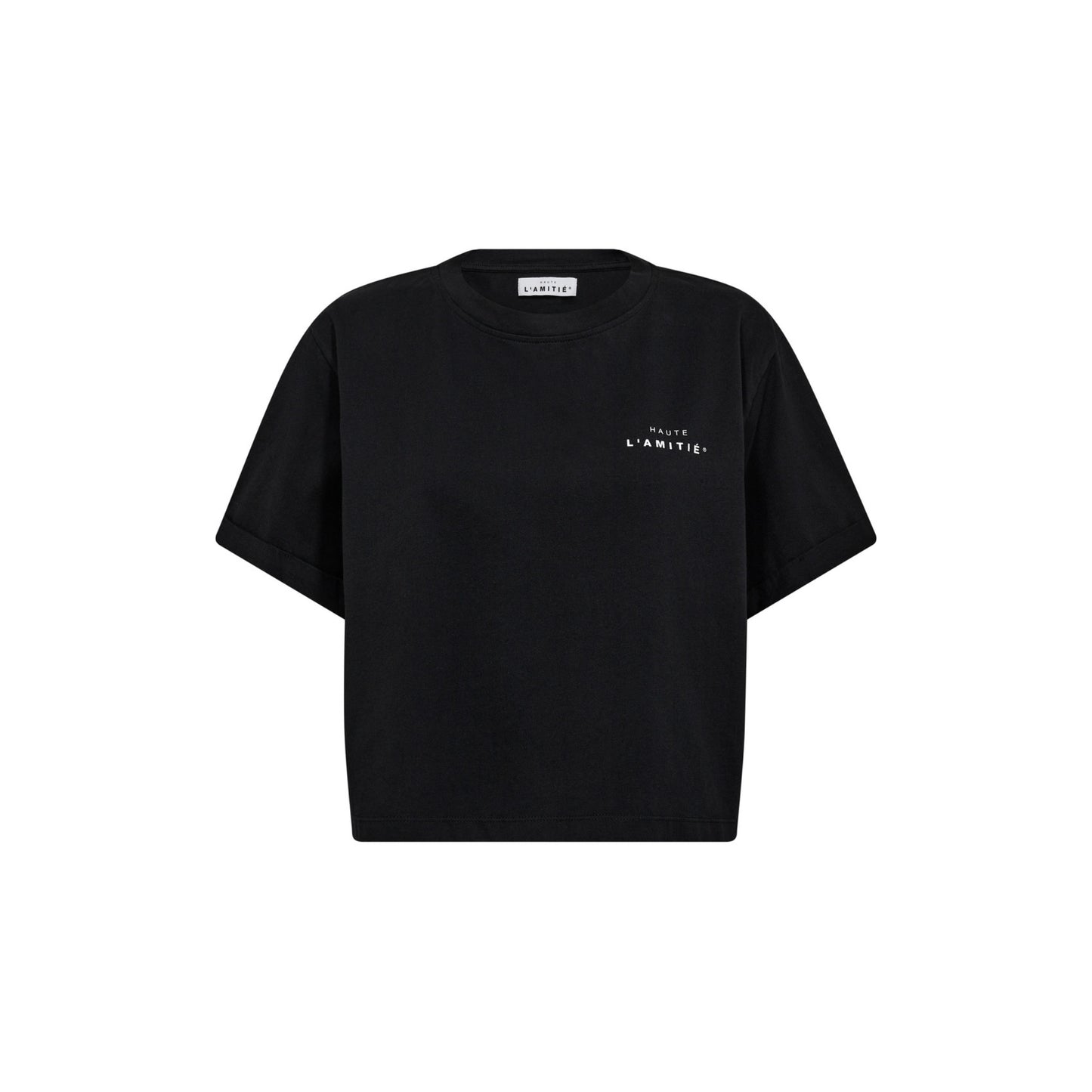 CREW NECK CROP TOP HL