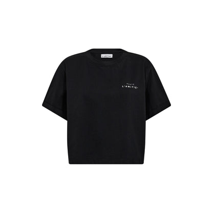 CREW NECK CROP TOP HL