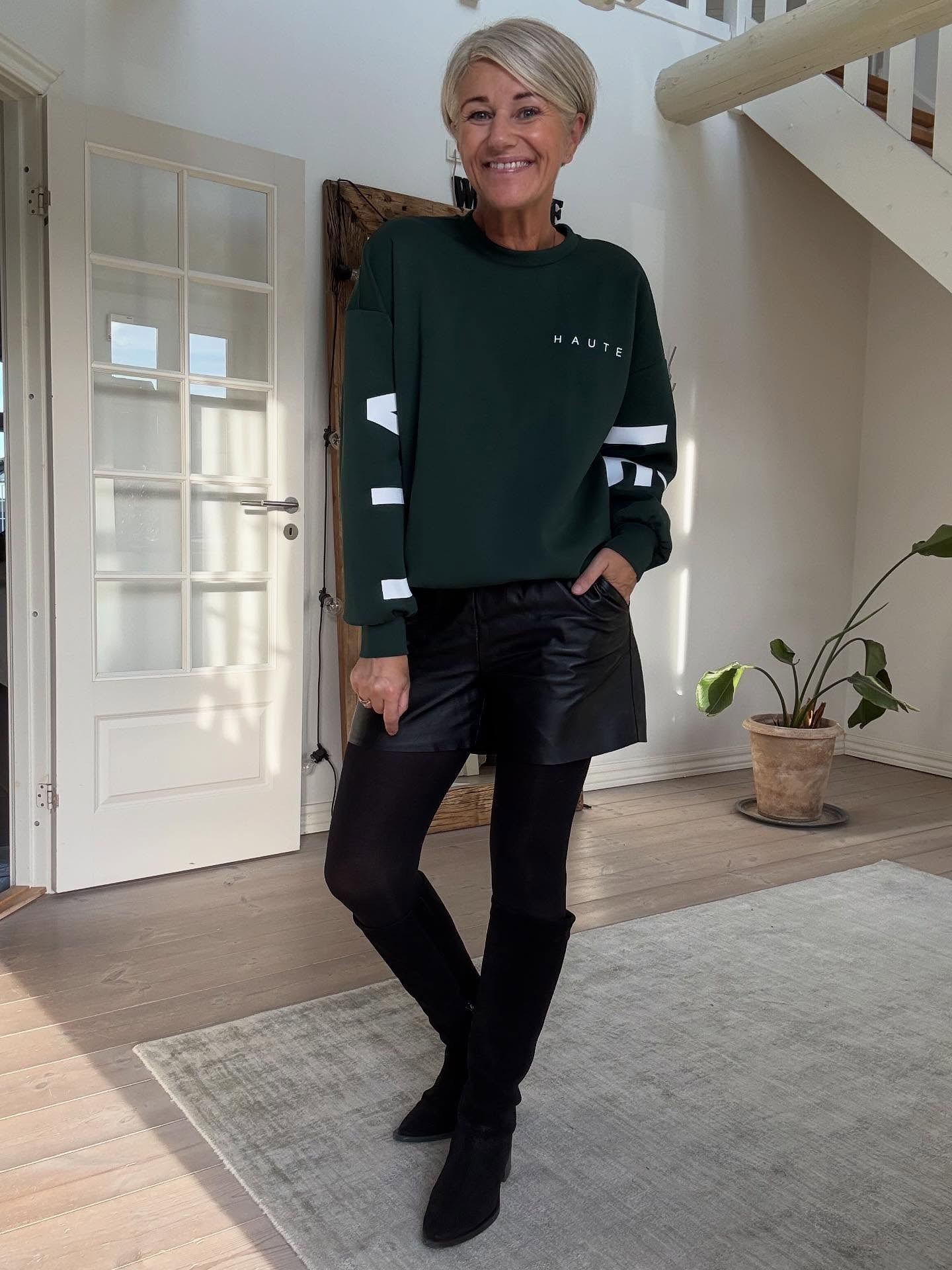 MAXI SPLIT LOGO SWEAT HL