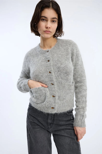 VOVILLA STRIK CARDIGAN MUNTHE