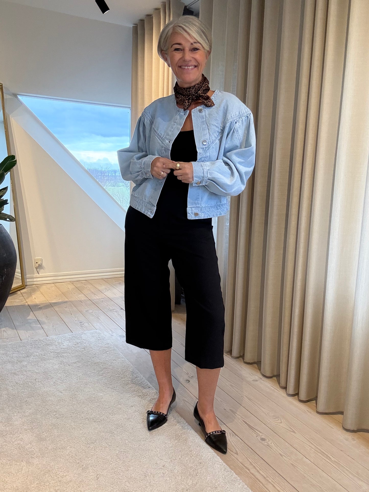 ZOEY SILK TØRKLÆDE SNEAKY FOX