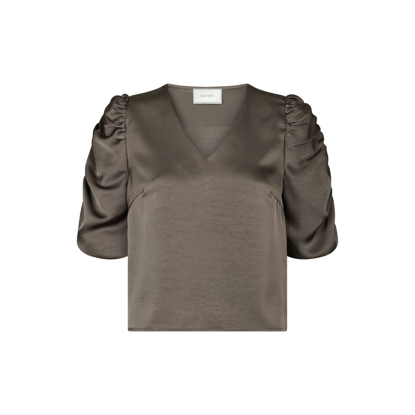 ELBA HEAVY SATIN BLUSE NN