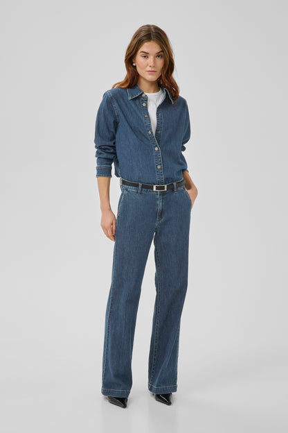 LARA 115 WIDE JEANS 30 MEW (211)