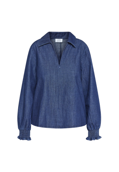 LOVE1391 DENIM SKJORTE L&D