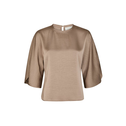 LIORA HEAVY SATEEN BLUSE NN