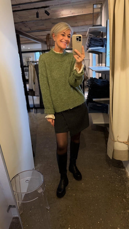 PAULINA FLUFFY KNIT BLUSE NN