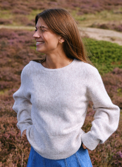 TURUNA STRUCTURE KNIT BLUSE NN