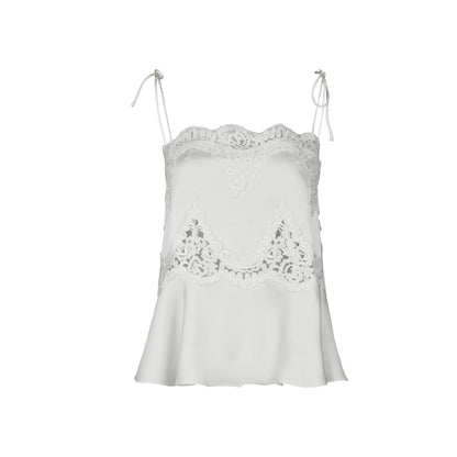 KAELA HEAVY SATEEN LACE TOP NN