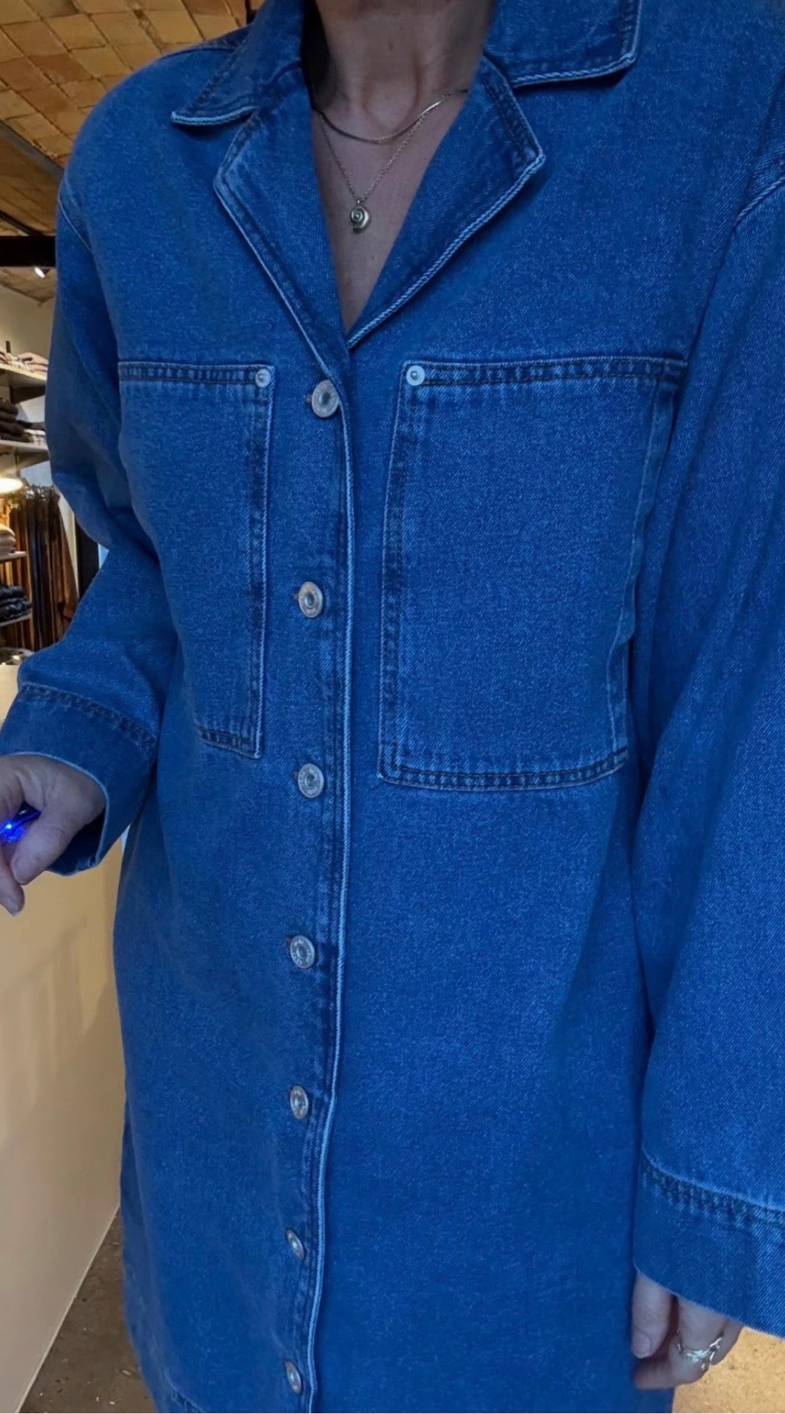 MIANNA DENIM KJOLE ICHI