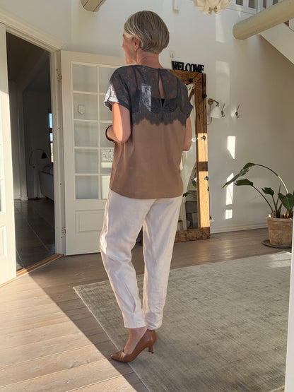 BUGGI SHEER LACE BLUSE RS