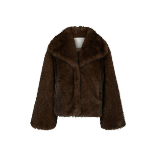 STEPHANIE FAUX FUR JAKKE NN