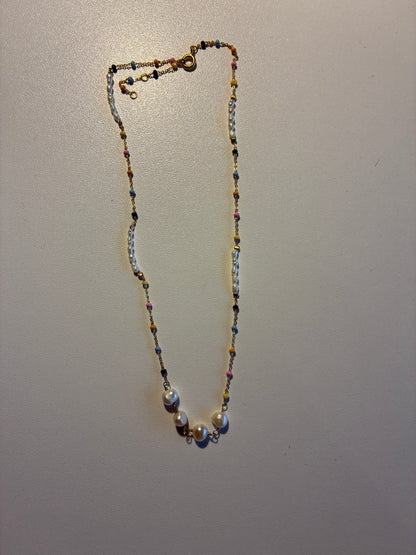 Enamel halskæde