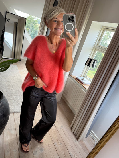 BJOERK STRIKKET V-NECK VEST BC