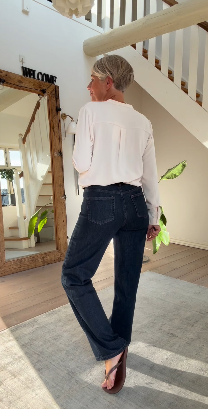 LOUIS 139 HIGH WIDE JEANS MEW