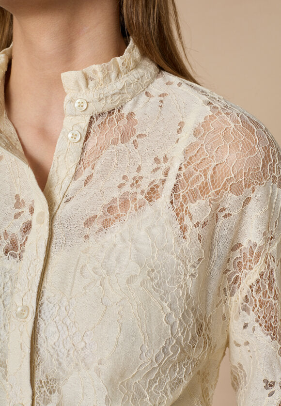 LOVE1470 BLONDE SKJORTE L&D