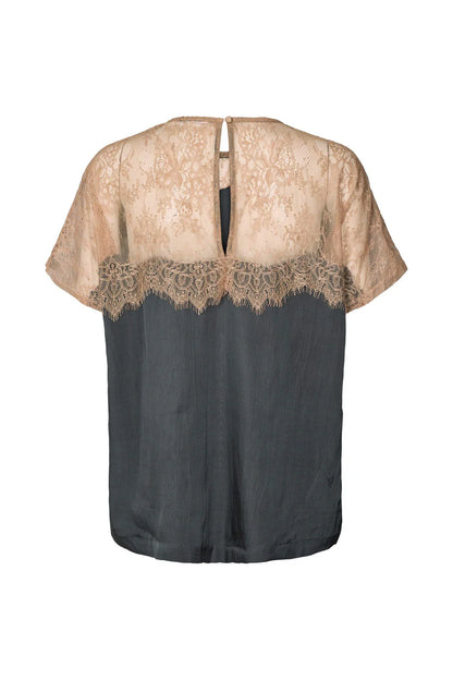 BUGGI SHEER LACE BLUSE RS
