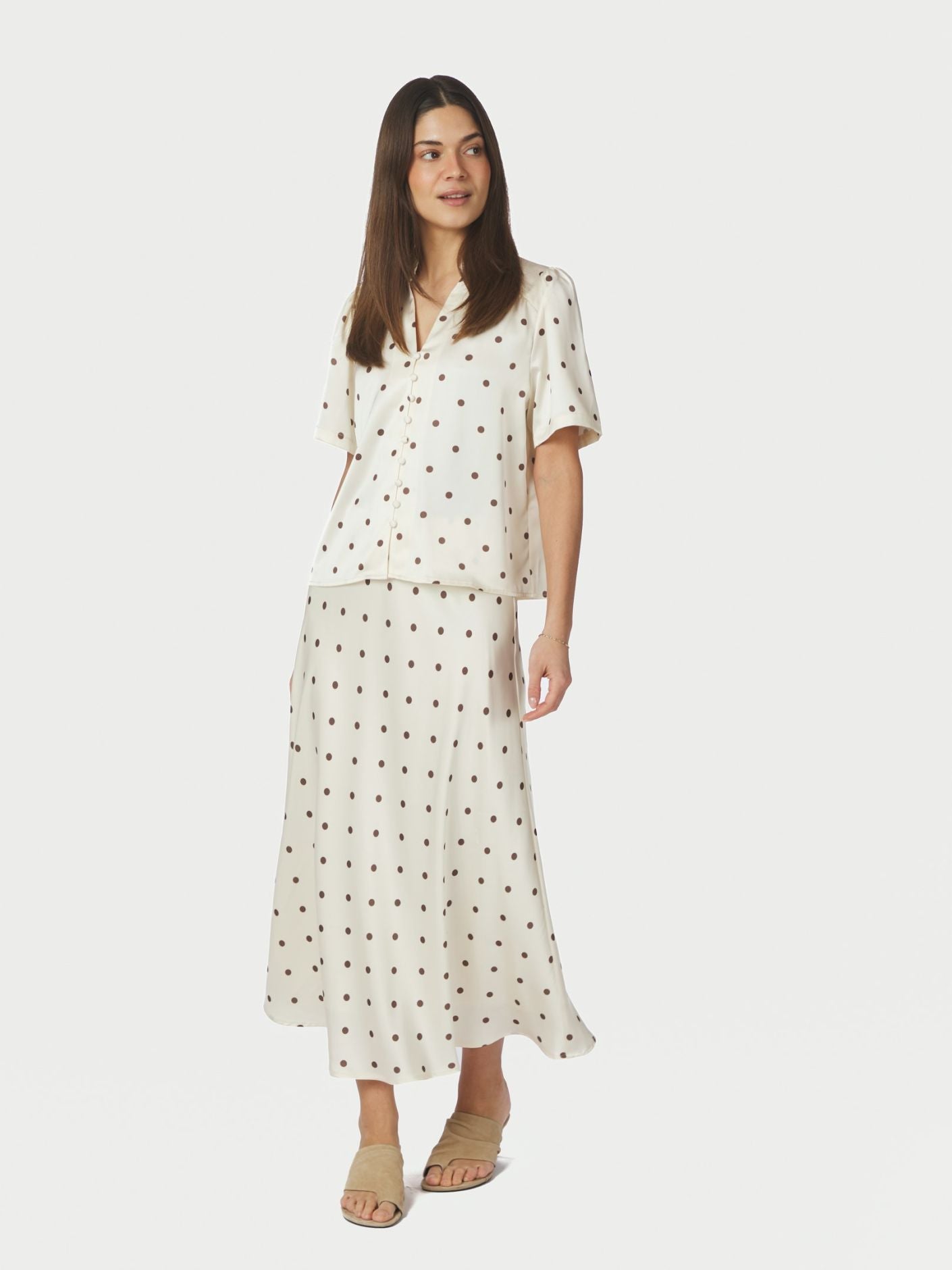 BOVARY DOTTED SKIRT NN