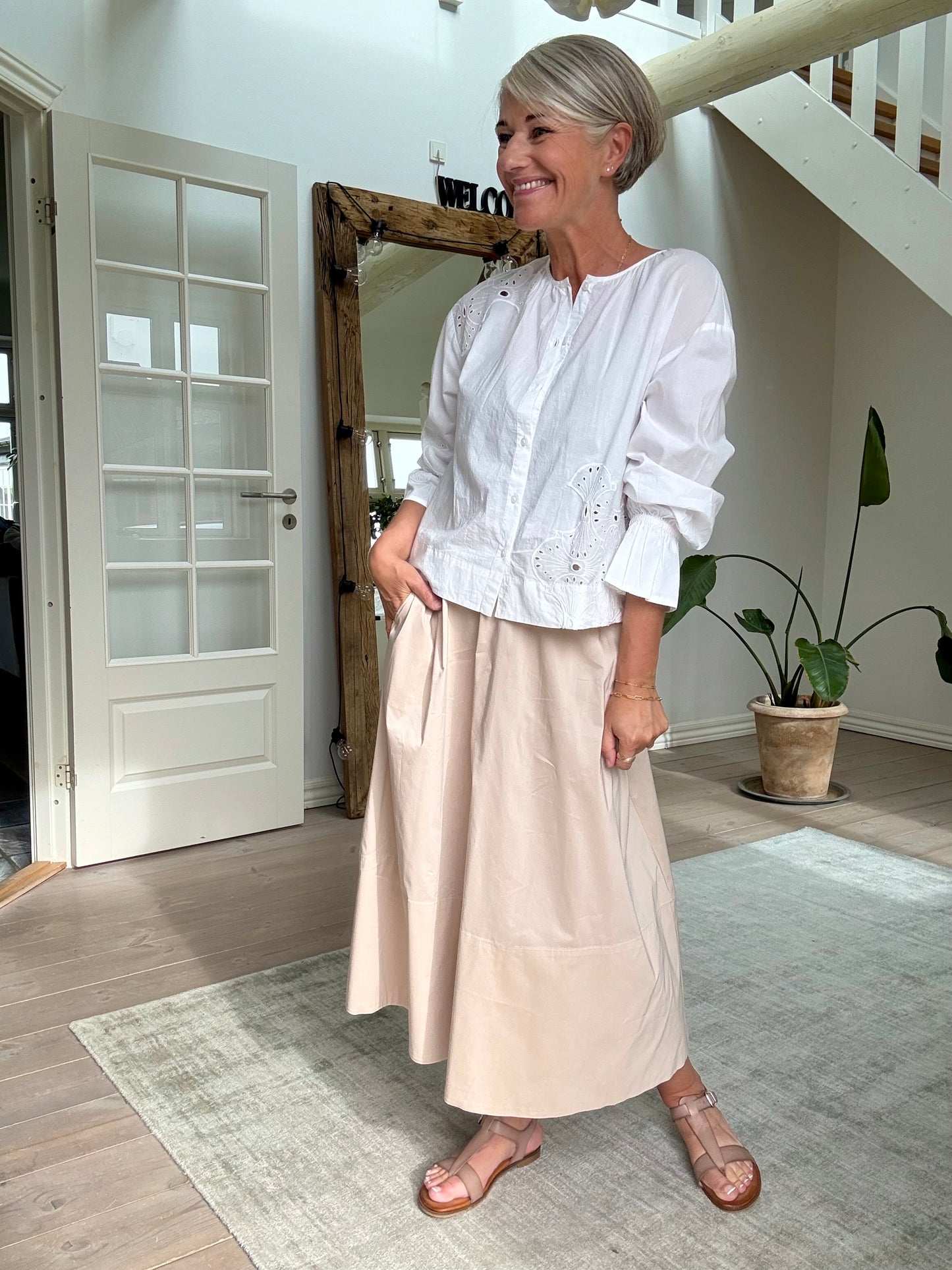 BLOSSOM BRODERI BLUSE RS